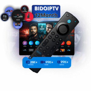 12-Months IPTV Subscription – BidoIPTV